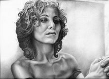 "Portrait of A Friend" 12 x 16, Graphite on Paper