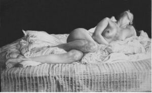 "Zoe Reposed" 16 x 22, Graphite on Paper - Sold