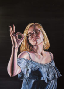 "Lauren" 24 x 18, Oil on Canvas