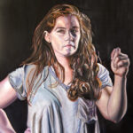 "Melissa" 24 x 18, Oil on Canvas