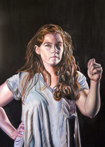 "Melissa" 24 x 18, Oil on Canvas
