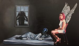 "As I Slept" 42 x 69, Oil on Canvas