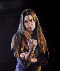 "Sian" 24 x 18, Oil on Canvas