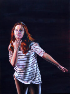 "Anna" 24 x 18, Oil on Canvas