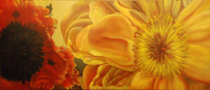 "Al's Flowers" Oil on Canvas - Sold