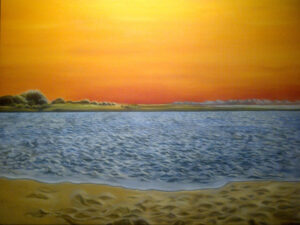 "Bay Village" Oil on Canvas -