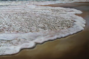 "Rolling Foam" Oil on Canvas -