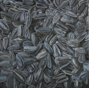 "Seeds of The Sun" 36 x 36, Oil on Canvas